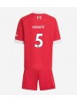 Billige Liverpool Ibrahima Konate #5 Hjemmedraktsett Barn 2025-26 Kortermet (+ Korte bukser)